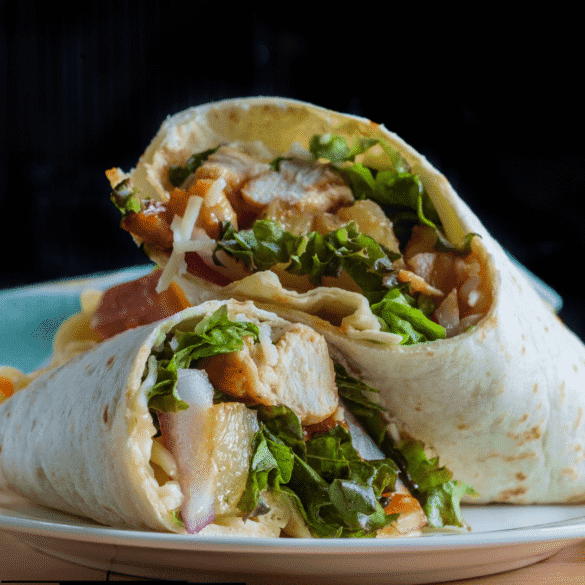 Popeye Chicken Wrap Popeye Chicken Wrap