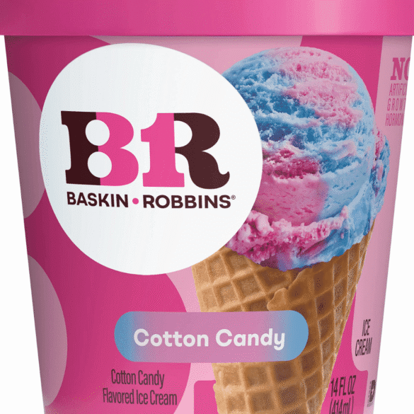 Baskin Robbins Cotton Candy Ice Cream
