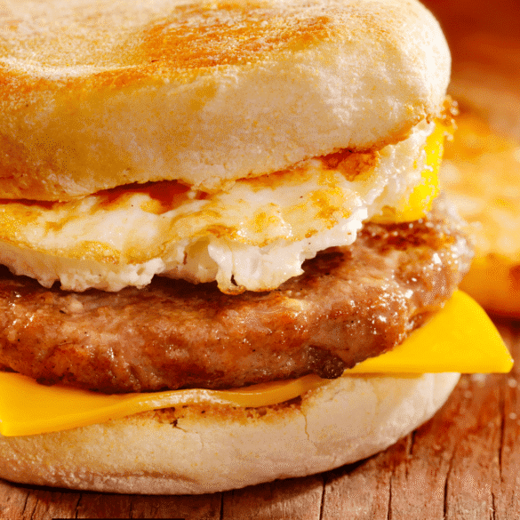 Spicy Mcmuffin Breakfast Sandwich