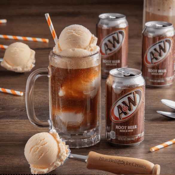 A&W Zero Sugar Ice Cream Sundae