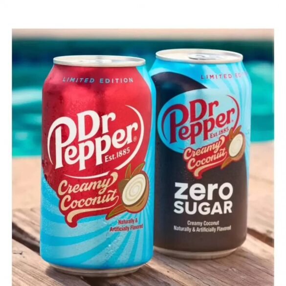 Dr Pepper Creamy Coconut Zero Sugar