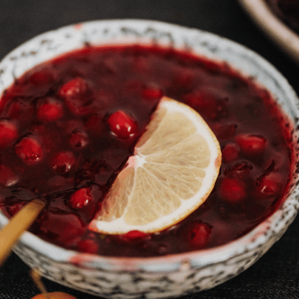 Homemade Costco Cranberry Sauce Recipe