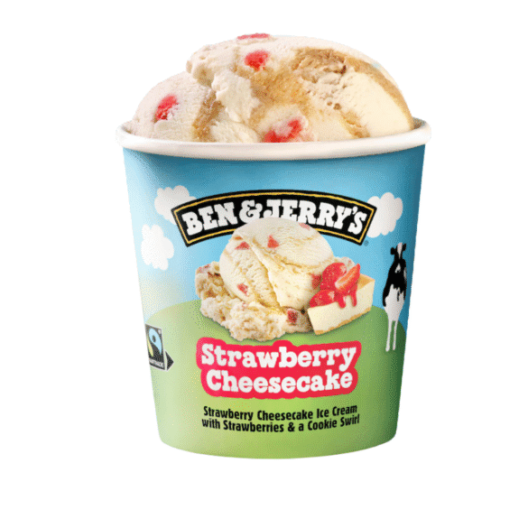 Ben & Jerry's Strawberry Cheesecake Ice Cream Recipe