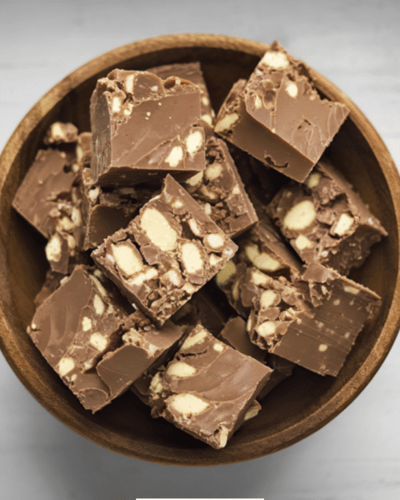 Marshmallow Fudge with Condensed Milk