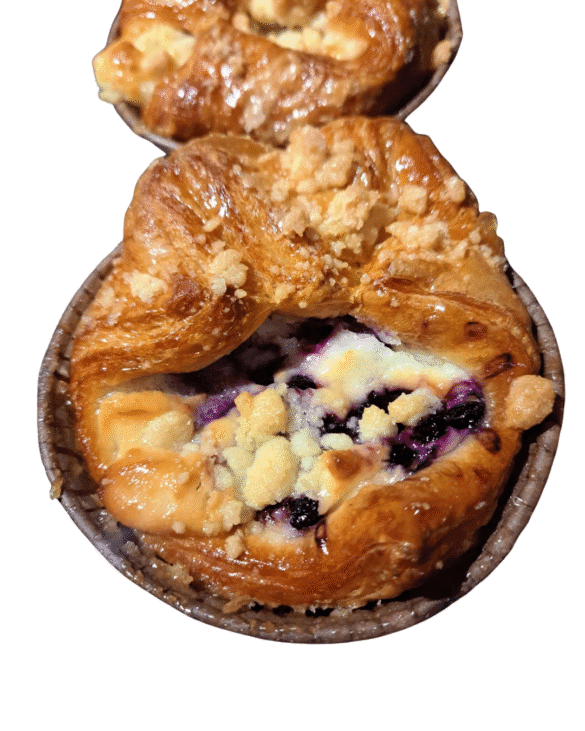 Blueberry Cheesecake Croissant Recipe